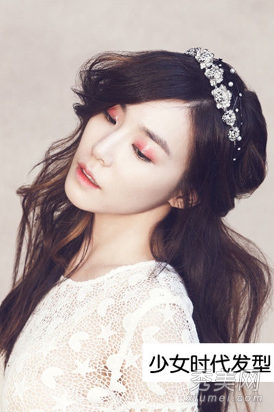 少女时代画报造型 韩式发型诠释完美女生