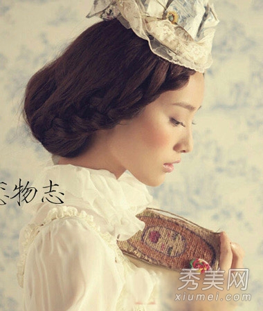 9款简单韩式编发发型 森女气质令人心动