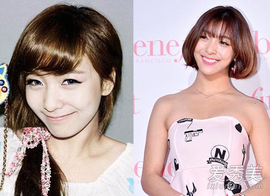 短发一剪气质翻倍 中韩女明星长短发对比