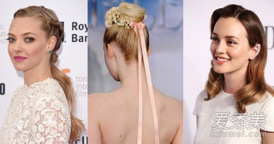 7款明星发型图片 今年最佳新娘发型参考