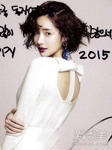 时尚就看韩国 2015最新流行短卷发分享
