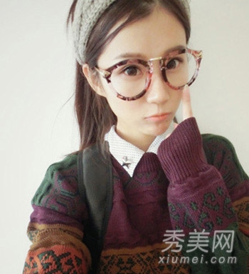 女生小清新发型图片 校园风甜美可人