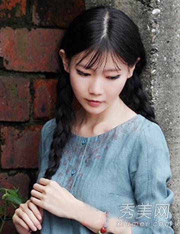 2014小清新森女发型来袭 圆脸减龄超清爽