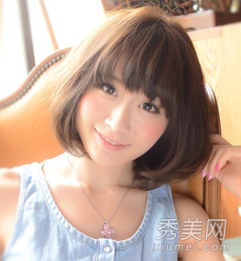 甜美優雅全都愛 女生清新文藝範短發