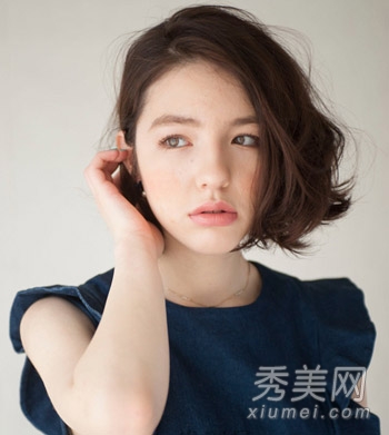 甜美優雅全都愛 女生清新文藝範短發