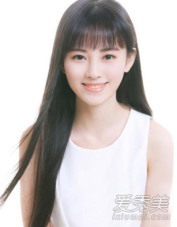 2015圆脸mm发型设计 披肩发唯美心动