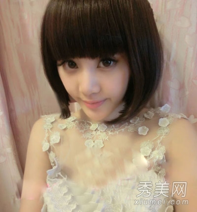 2014流行女生发型 韩式短发一秒减龄