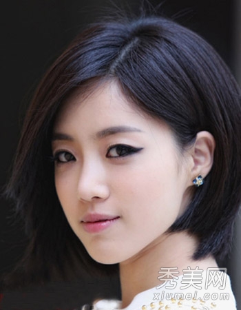 女生气质短发发型图片 清新可爱超流行