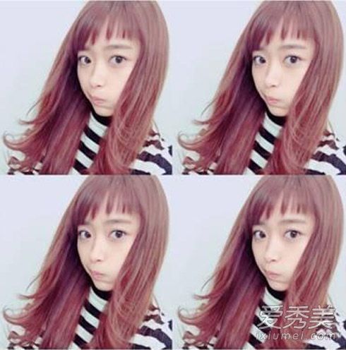 2016最新流行的刘海发型 日本妹子争相效仿！ 最新流行刘海