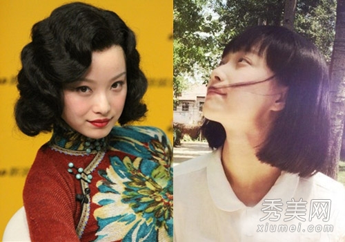 从金陵名妓到清纯学妹 倪妮发型hold得住
