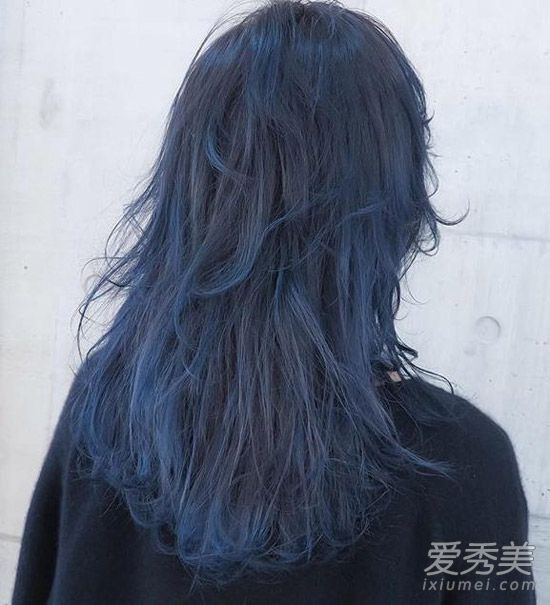 2016日本最新发色发布——冷艳丹宁蓝 染发颜色蓝