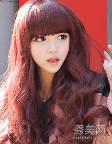 9款韩式女生发型 今年秋冬爱上齐刘海