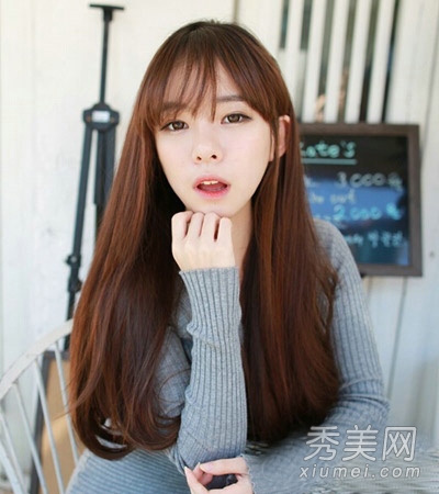 韩范简约流行风 9款长发清新甜美好打理