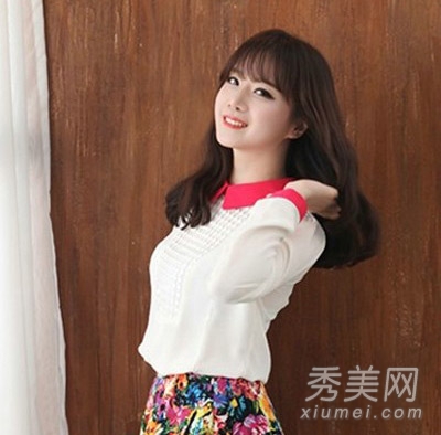 最新韩式时尚烫发发型 精致修颜女人味