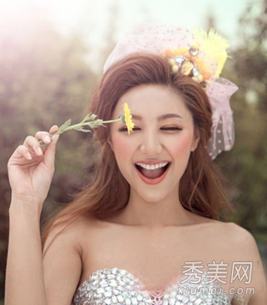 2014最新韩式新娘发型图片 时尚优雅