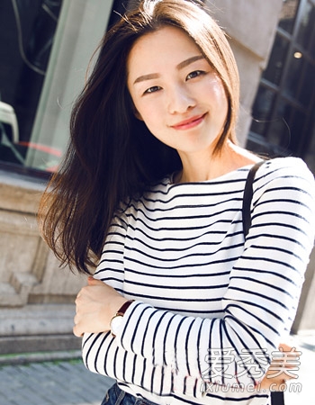 长发玩转清纯style 8款学生妹最爱