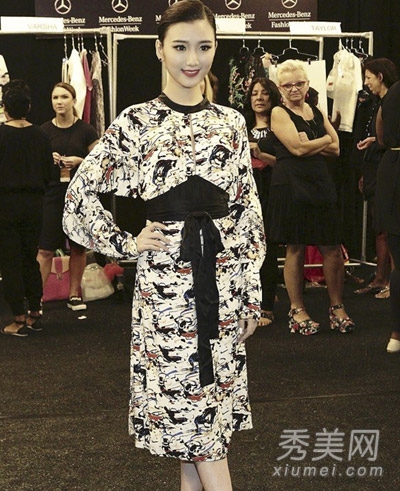 15纽约时装周中国女星发型 刘涛完胜佟丽娅
