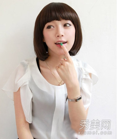 2014流行女生发型 9款气质短发美丽过春夏