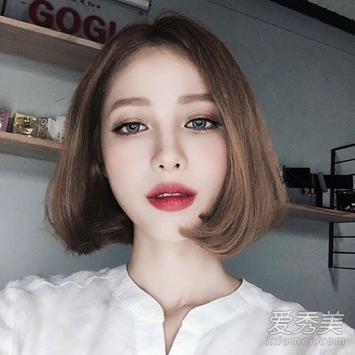 圣诞前剪个短发吧！16款剪完秒变韩国人 流行短发图片女