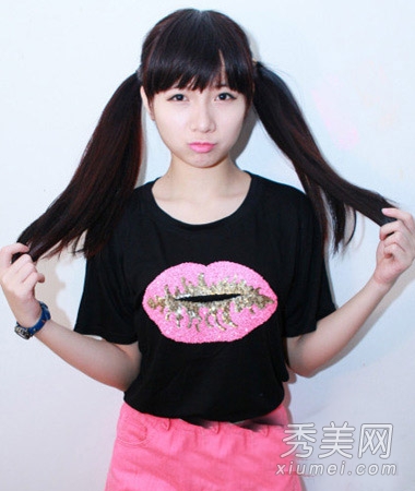 春季甜美女生必学 韩式长发扎法干净清爽