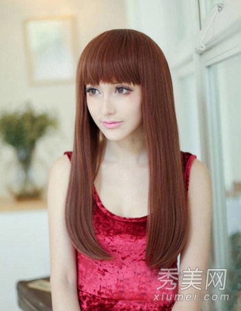 女生时尚长发图片 小清新气质惹人爱