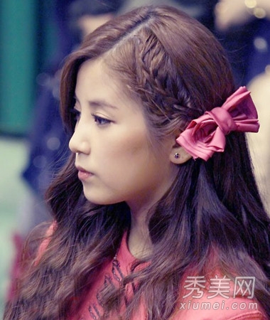 2014淑女卷发发型 长卷发春季女神范
