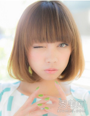 甜美感飙升 9款短发波波头魅力四射