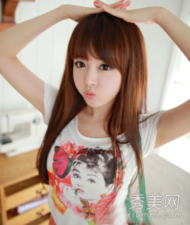 2014流行长发发型 唯美修颜淑女最爱