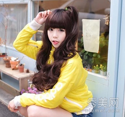 8款甜美系发型 搞定圆脸方脸和宽脸