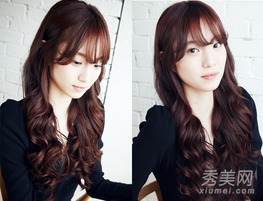 2013冬季最流行发型 16款韩式长卷发超美