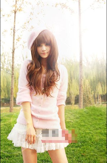 冬季流行的甜美针织衫