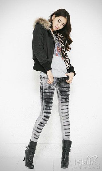 6款铅笔裤时尚潮流细腿