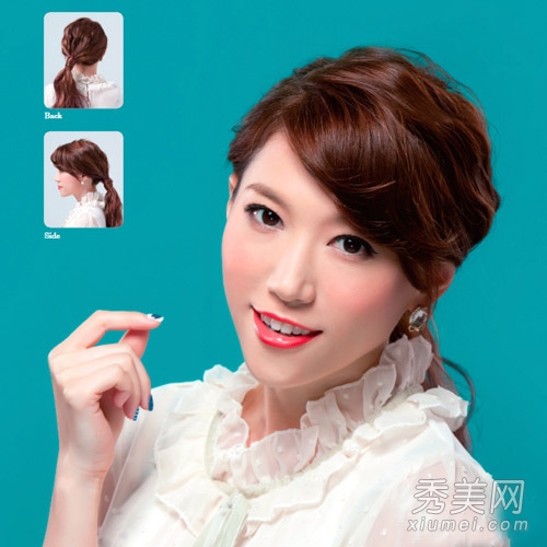 学韩国正妹发型 马尾辫+丸子头简单易上手