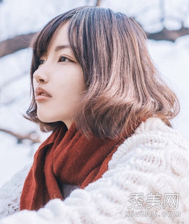 日系中长齐肩发 清新甜美气质女生必备