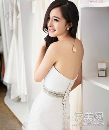 杨幂刘恺威婚礼将近 唯美新娘发型回顾