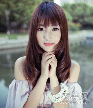 最IN日系学生妹发型盘点 齐刘海清纯甜美