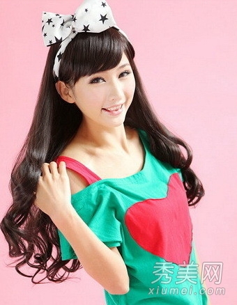 2012最新韩式发型 塑造甜美萌女郎