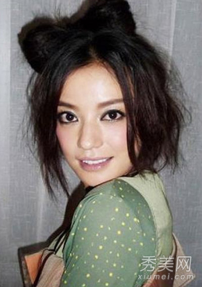 陈妍希新发型像米奇 范冰冰柳岩争相模仿