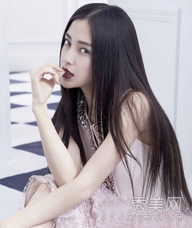 淑女气质长直发发型图片 清新唯美动人