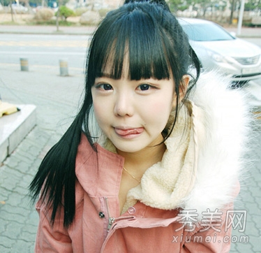 韩系减龄发型减龄10岁 变身萌妹子