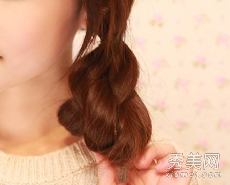 韩式麻花辫编发 1分钟速成可爱发型