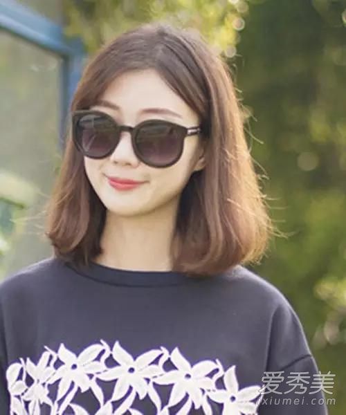 流行波波头发型图片 韩式设计瘦脸减龄2015年流行的波波头