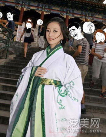 校園漢服女神pk 古裝發型盡顯東方之美