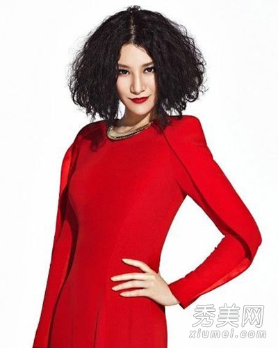 孙俪杨幂章子怡 女星爆炸头总有一款雷到你