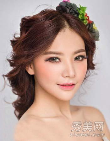 2014最美新娘发型 盘发最显高贵气质