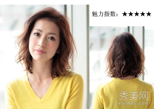 2014发型前瞻 棕色系中长发+微卷最流行