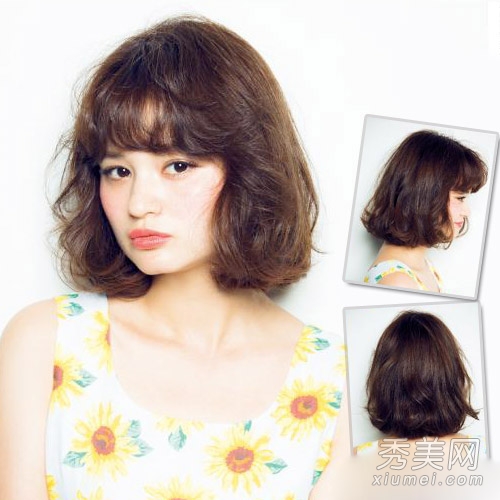 齐肩发烫什么发型好看 16款中短发甜美流行