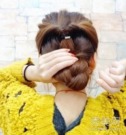 早春甜美約會編發 簡單DIY變身淑女