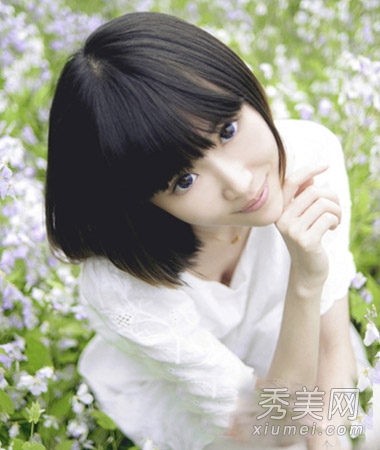 2014流行短发发型 波波头甜美最修颜