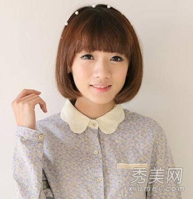2014最新韩式清新短发 矮个女生显高必备